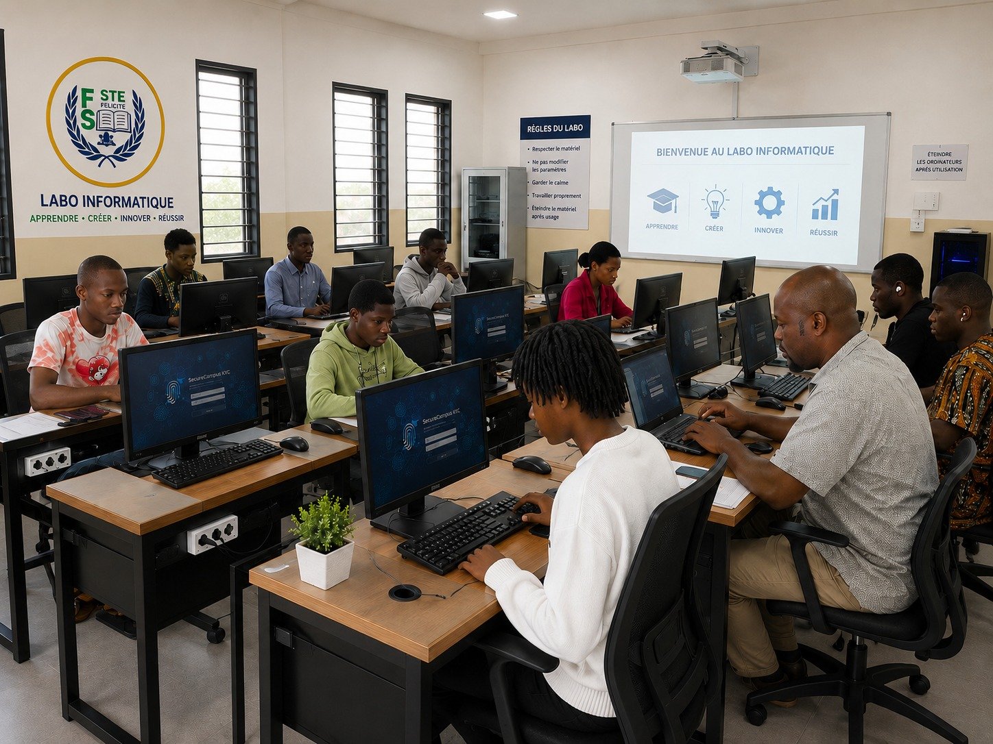 Laboratoire informatique et maintenance biomédicale de l'ESSF
